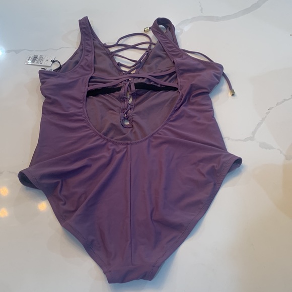 Sand and Shore- lace up swimsuit - Picture 2 of 2